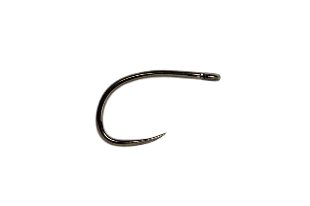 Grub Boss Black Nickel Barbless S8, Fly Tying Hooks