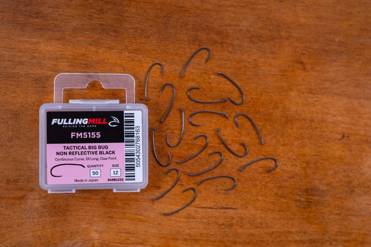 Tactical Big Bug Non Reflective Black Barbless