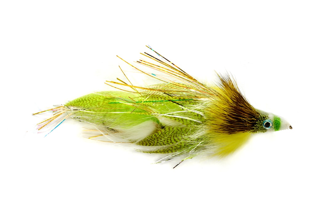 Mini Drunk & Disorderly Chartreuse & White