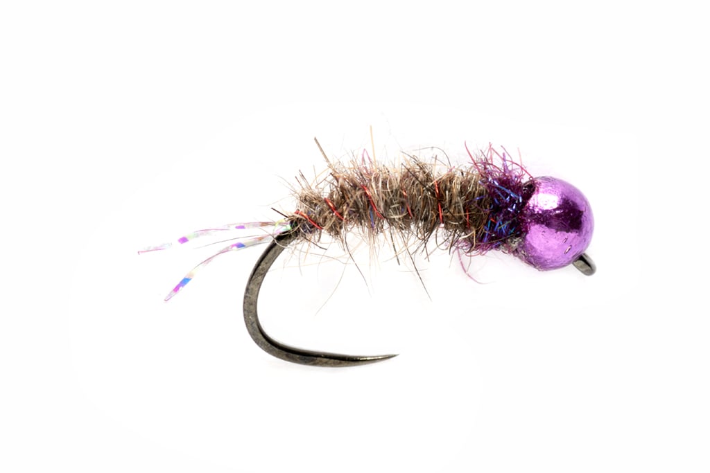 UV Purple Nymph Barbless