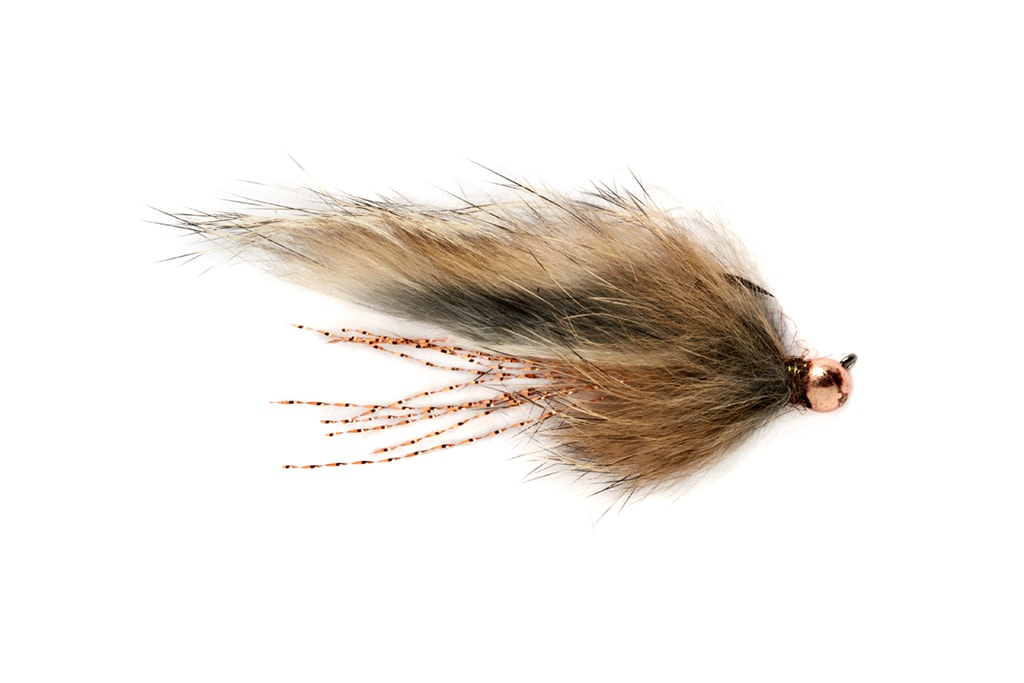 Tactical Jig Zonker Natural Barbless S12f, Streamer