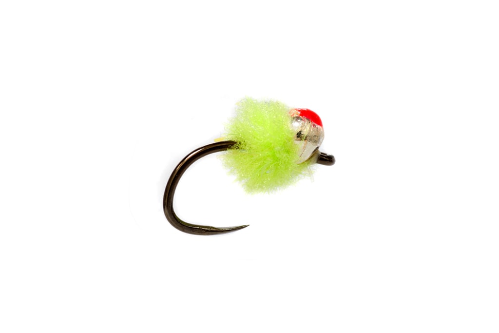 Croston's Tungsten Mini Egg Cucumber Barbless (Red)