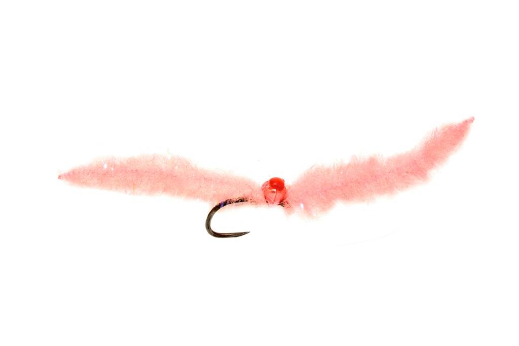 Croston's Mini Cocktail Worm Coral Barbless (Red)