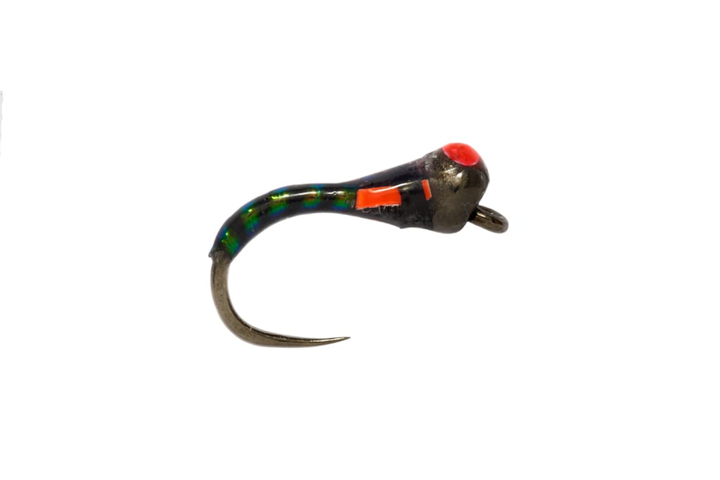 Croston's Bung Buzzer Black Barbless (Red)