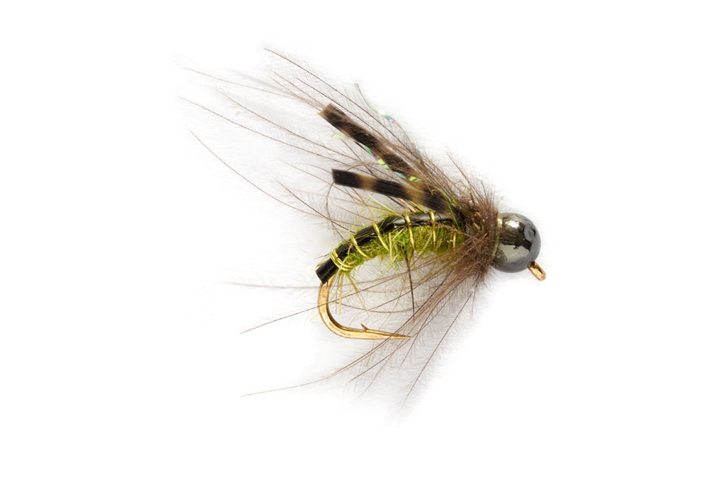 Baltz' CdC Caddis Pupa Olive