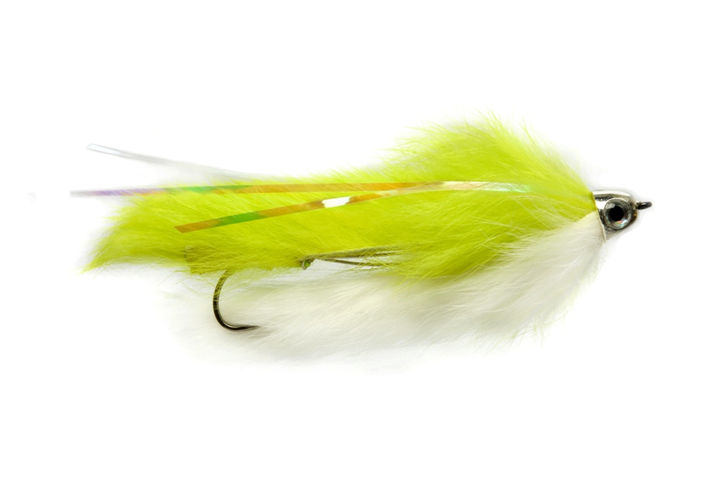 Dolly Llama Chartreuse & White