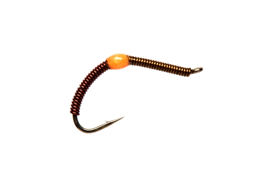 Wire Worm Copper Brown & Olive
