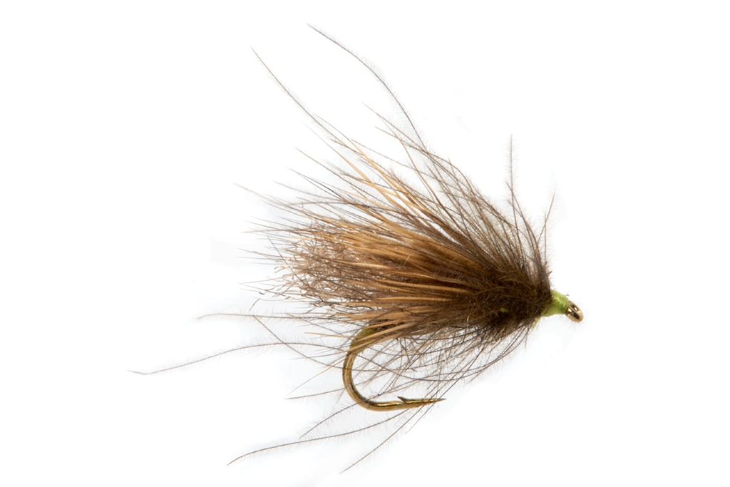 Dusty Old Bat Caddis Dark Tan Barbless