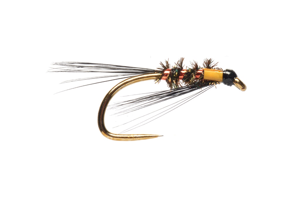 KJ's Diawl Bach Copper Holo Barbless
