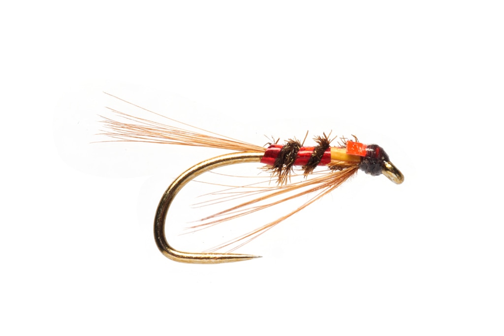 KJ's Diawl Bach 2-Tone Red Barbless