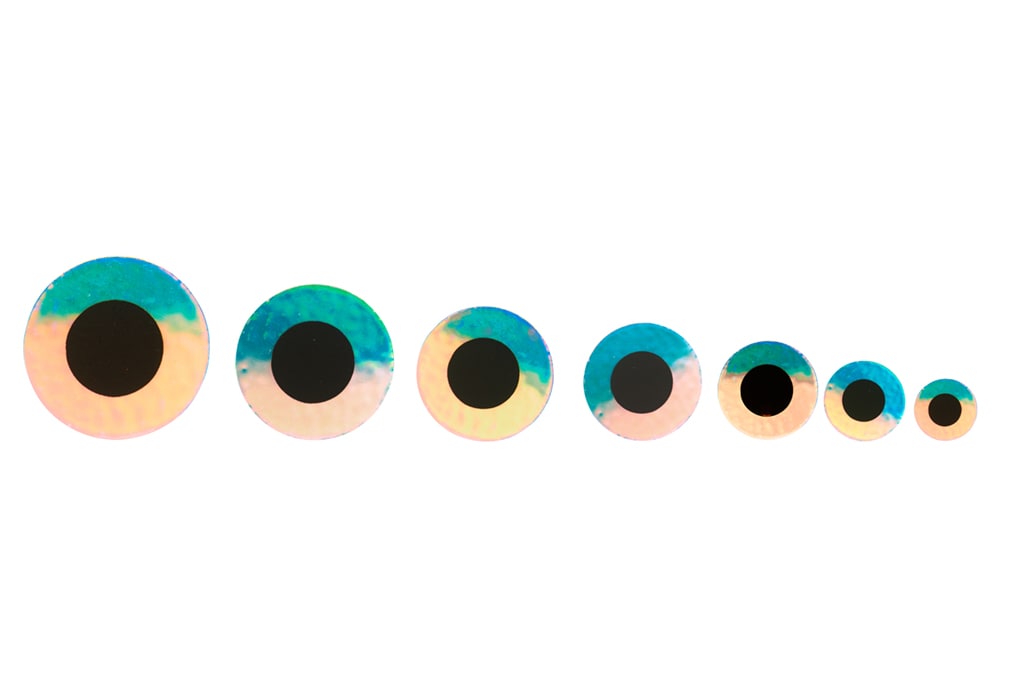 Flat Stick On Eye Super Pearl